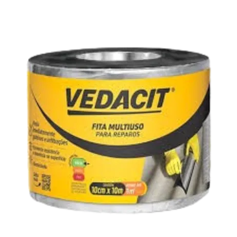 Imagem do produto FITA ALUMINIO MULTIUSO 10CM X 10M VEDACIT