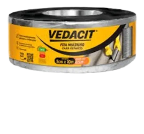 Imagem do produto FITA ALUMINIO MULTIUSO 5CM X 10M VEDACIT