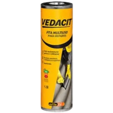 Imagem do produto FITA ALUMINIO MULTIUSO 45CM X 10M VEDACIT