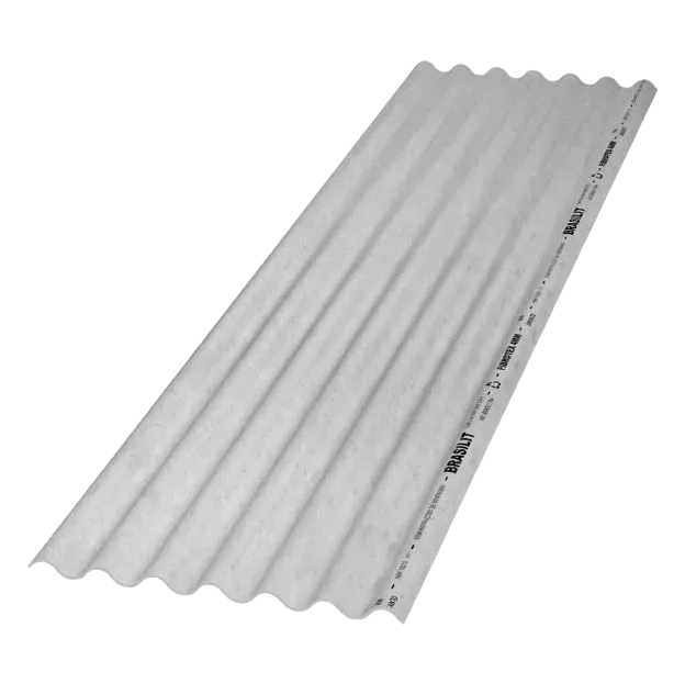 Imagem do produto TELHA FIBROCIMENTO ONDULADA 0.50 M X 2.44M X 4MM IMBRALIT
